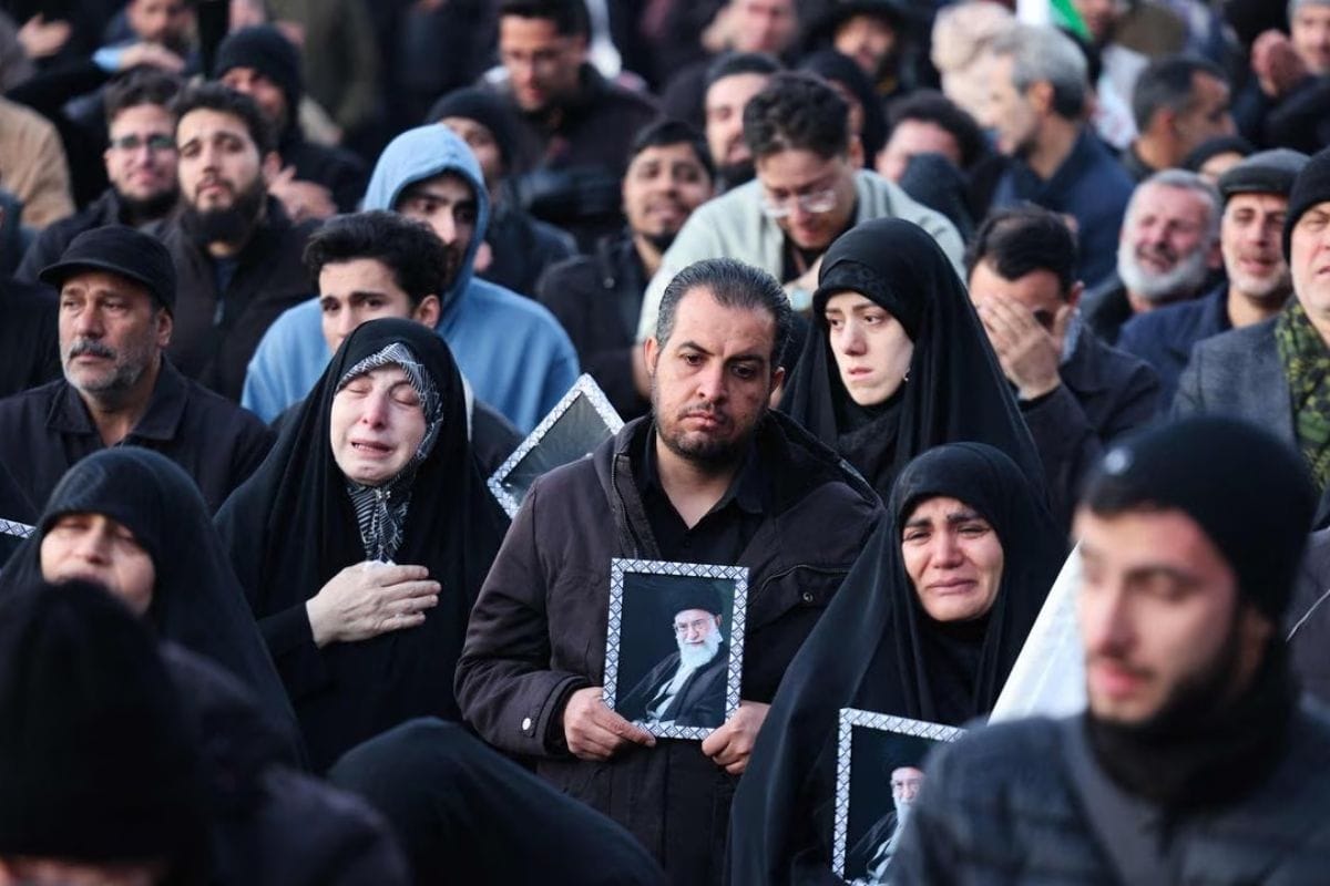 Smoke rising over Iranian city after US-Israel airstrikes amid escalating Middle East tensions