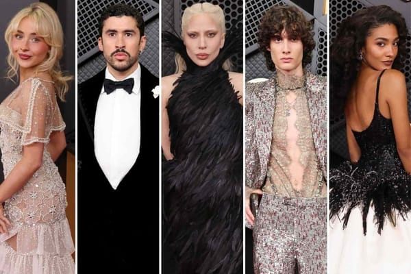 Grammys 2026 winners celebrating on stage during the awards ceremony in Los Angeles